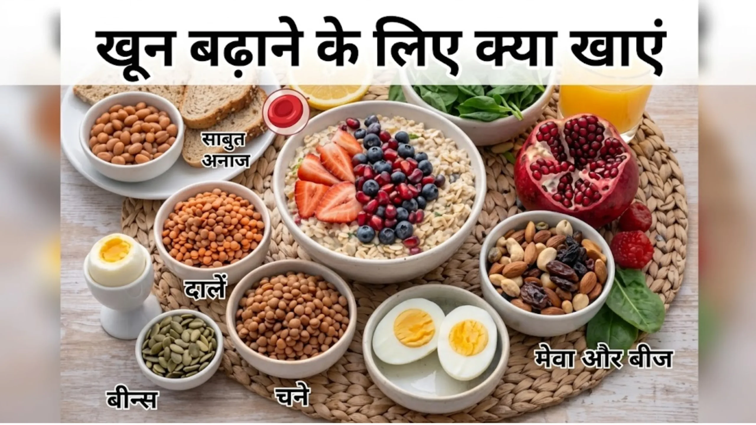 खून बढ़ाने के लिए क्या खाएं